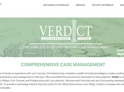 Verdict Case Management Screenshot 1