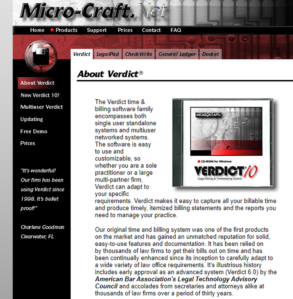 Micro Craft Verdict Screenshot 1