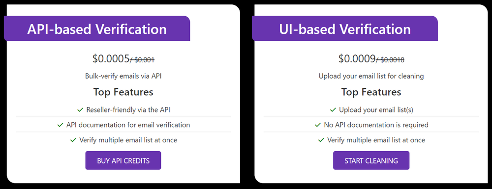 Features and Pricing