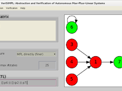 Abstraction and verification of autonomous max-plus-linear systems