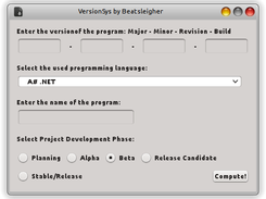 versionsys Screenshot 1