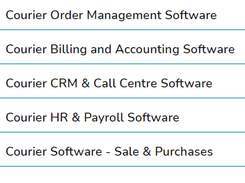 Verts Courier ERP Screenshot 3