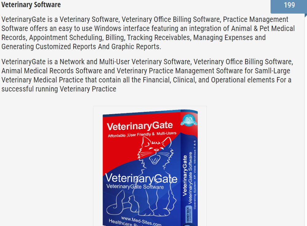 VeterinaryGate Screenshot 1