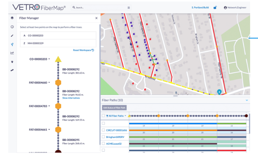 VETRO FiberMap Screenshot 1