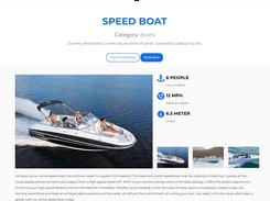 VEVS Boat Rental Software - Boat Listing On The Website