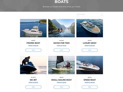 VEVS Boat Rental Software -  Boats