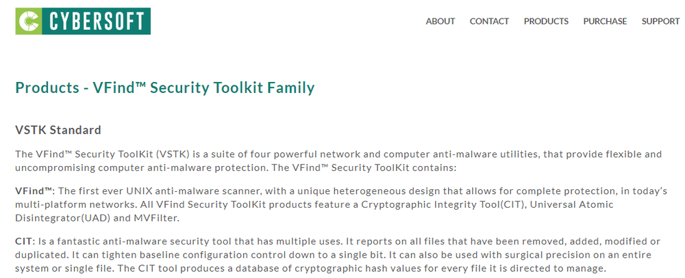 VFind Security ToolKit Screenshot 1