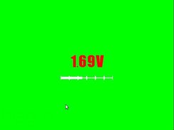 VgaSim simulation example, VHDL Voltmeter