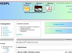 The index page.