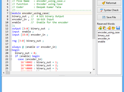 Preliminary support for verilog