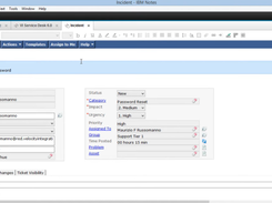 VI Service Desk Screenshot 1