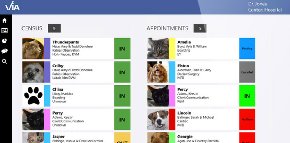 VIA Veterinary Screenshot 1