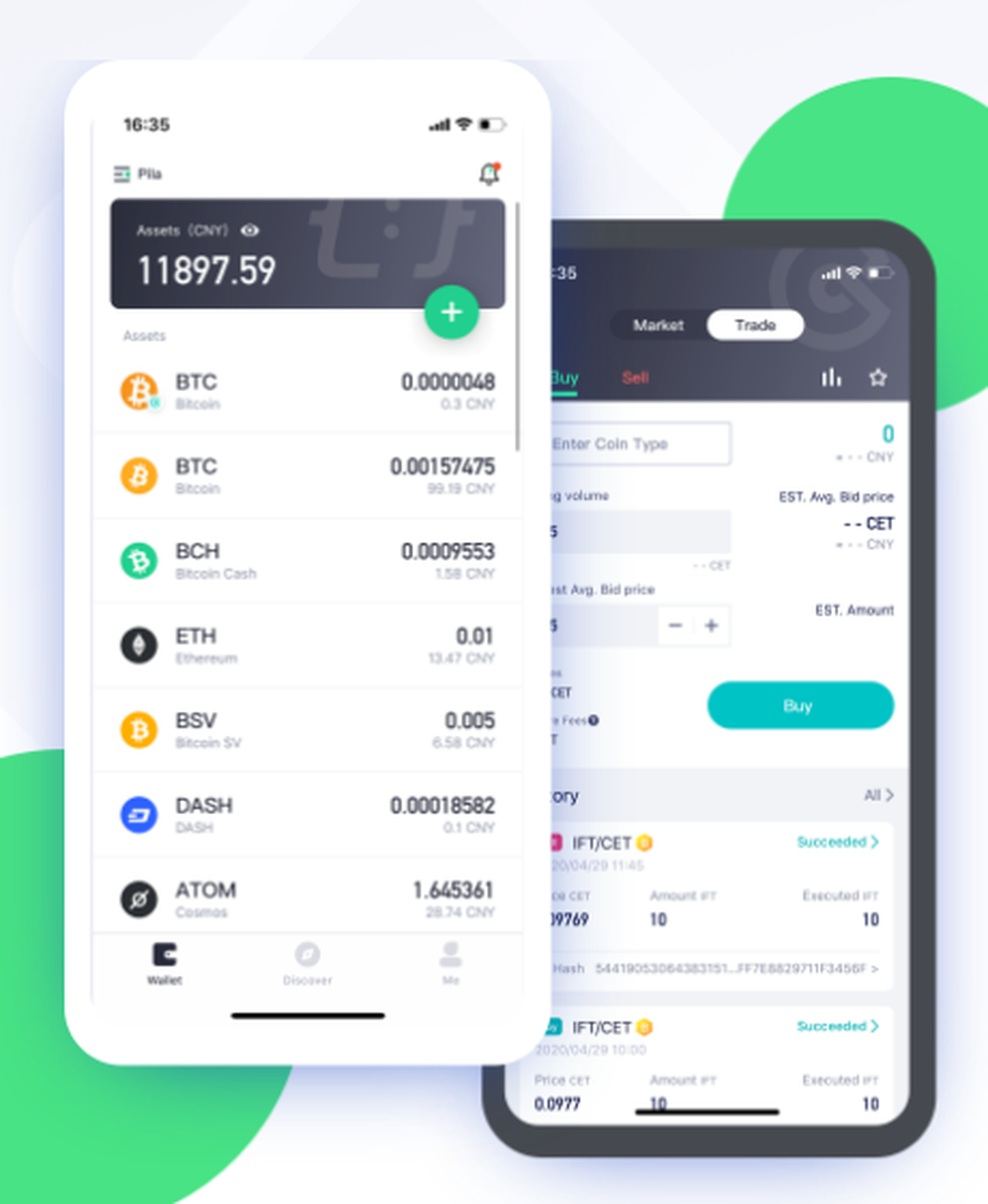 CoinEx Wallet Screenshot 1