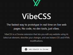 VibeCSS Screenshot 1