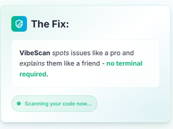 VibeScan Screenshot 1