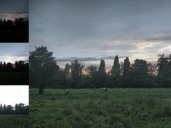 Creating a HDR image from 3 input photos.