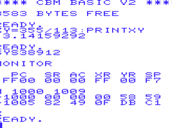 VIC-2020 MINIMON Cartridge Screenshot 1