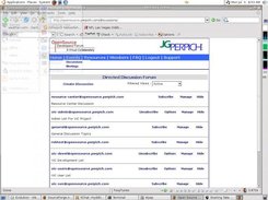 Directed DIscussion Forums combine webforums & mailman lists