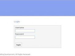 Login Screen