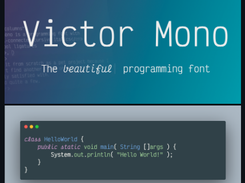 Victor Mono Screenshot 1