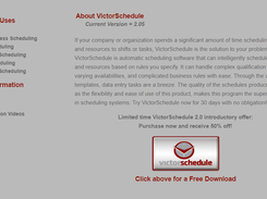 VictorSchedule Screenshot 1