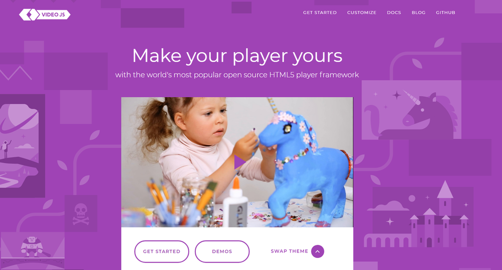 Video.js Screenshot 1