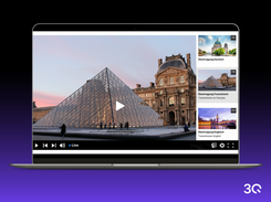 3Q Streaming & Video Hosting Platform for Businesses - HTML5 Player