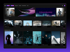 3Q Streaming & Video Hosting Platform for Businesses - Media Library