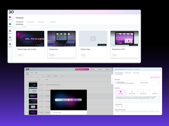 3Q Streaming & Video Hosting Platform for Businesses - User Interface