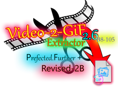 Video-2-GIF Extractor 2.6 B8-105 (Perfected.Further+ Revised 2B) PC Apps icon