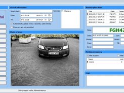 ANPR plate recognition system