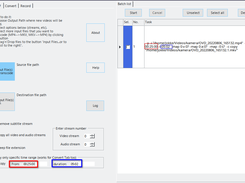 Extract specific time range from video/audio file - valid also for Convert tab