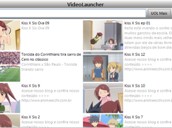 VideoLauncher searching on UOL Mais