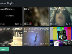 AJAX video listings.