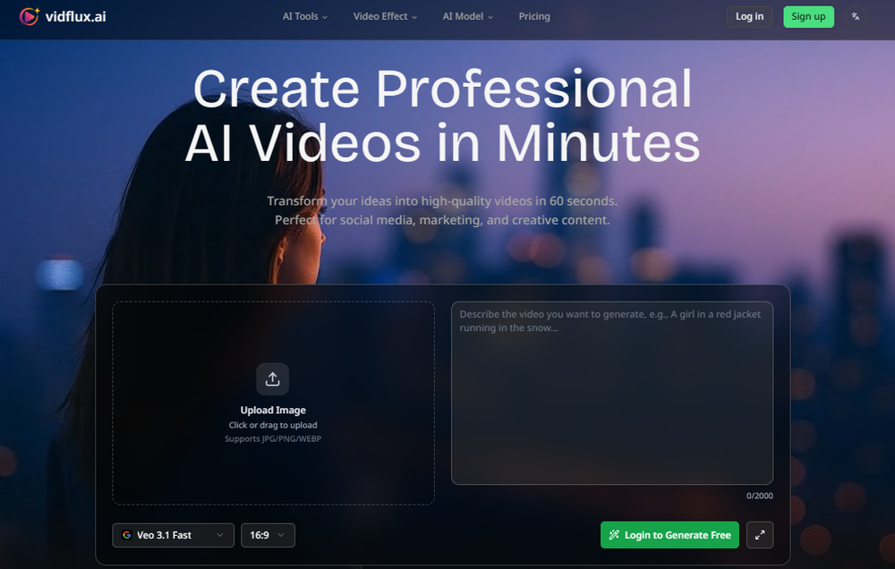 VidFlux AI Screenshot 1