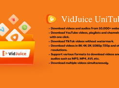 VidJuice UniTube Screenshot 1