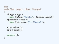 The Minimal ViewKlass Program