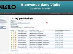 VigiAdmin : administration