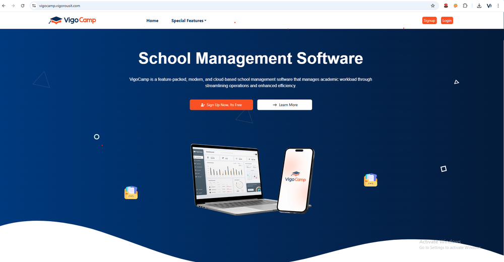 VigoCamp Screenshot 1