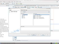 various templates for NetBeans