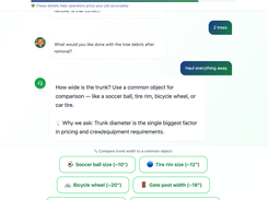 Agent asking follow up questions