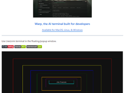 vim-floaterm Screenshot 1