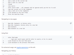 Vimium Screenshot 1