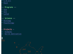 vimwiki Screenshot 1