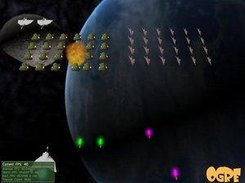 OgreInvaders (OgreVine plugin rendering with Ogre3D engine)