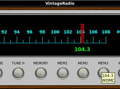 Hover over a preset for station info