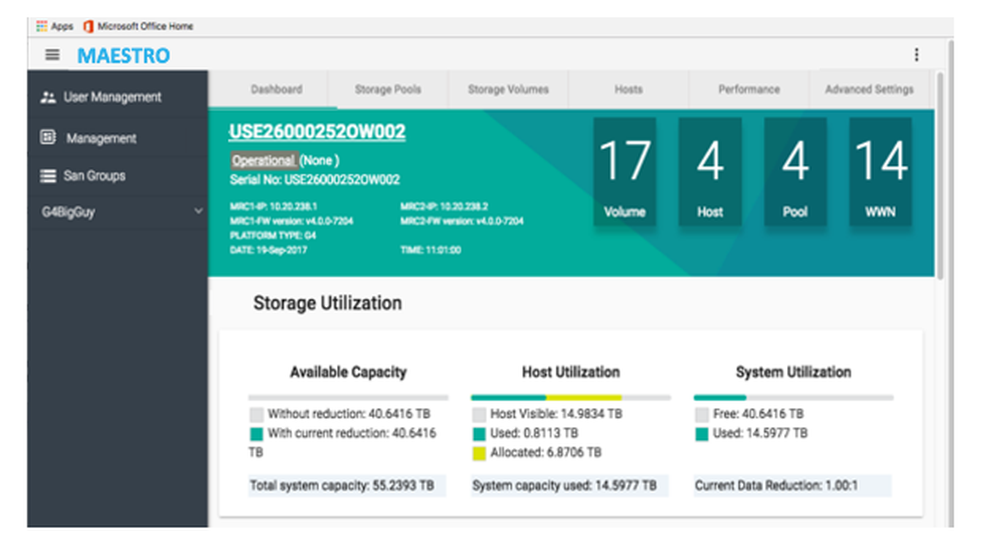 VIOLIN Maestro OS Screenshot 1