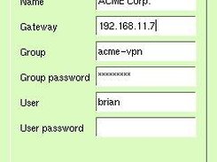 4. Modify connection parameters