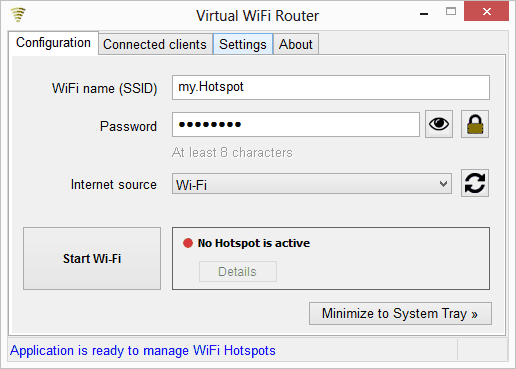 Hesje laat staan boot Virtual WiFi download | SourceForge.net