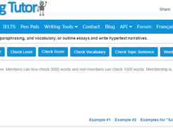 Virtual Writing Tutor Screenshot 1